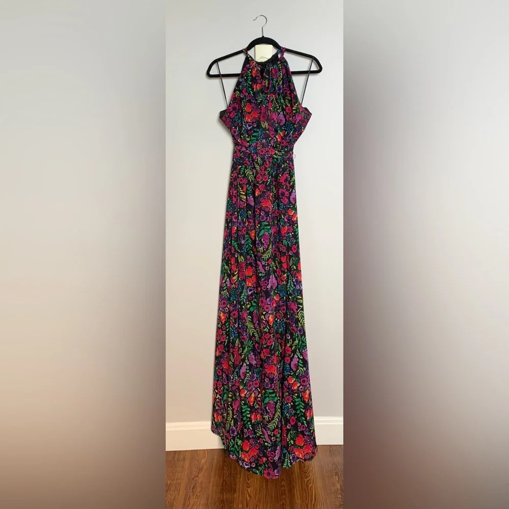 Floral Modcloth Formal Dress - Picture 1 of 2